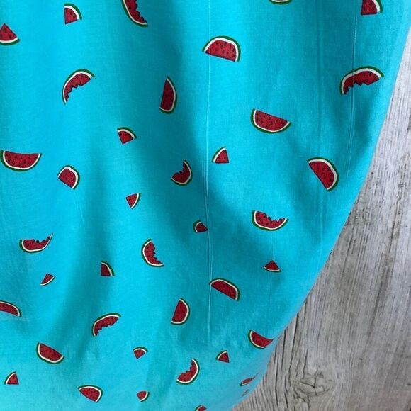 Chubbies Watermelon Print Button Front Stretch Pocket Shirt Size Large Summer - Picture 9 of 10